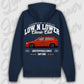Hoodie Astra F - personalisierbar Premium Hoodie French-Navy