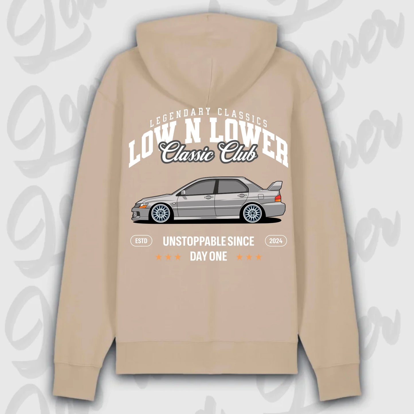 Hoodie Evo 9 - personalisierbar Premium Hoodie Desert-Dust