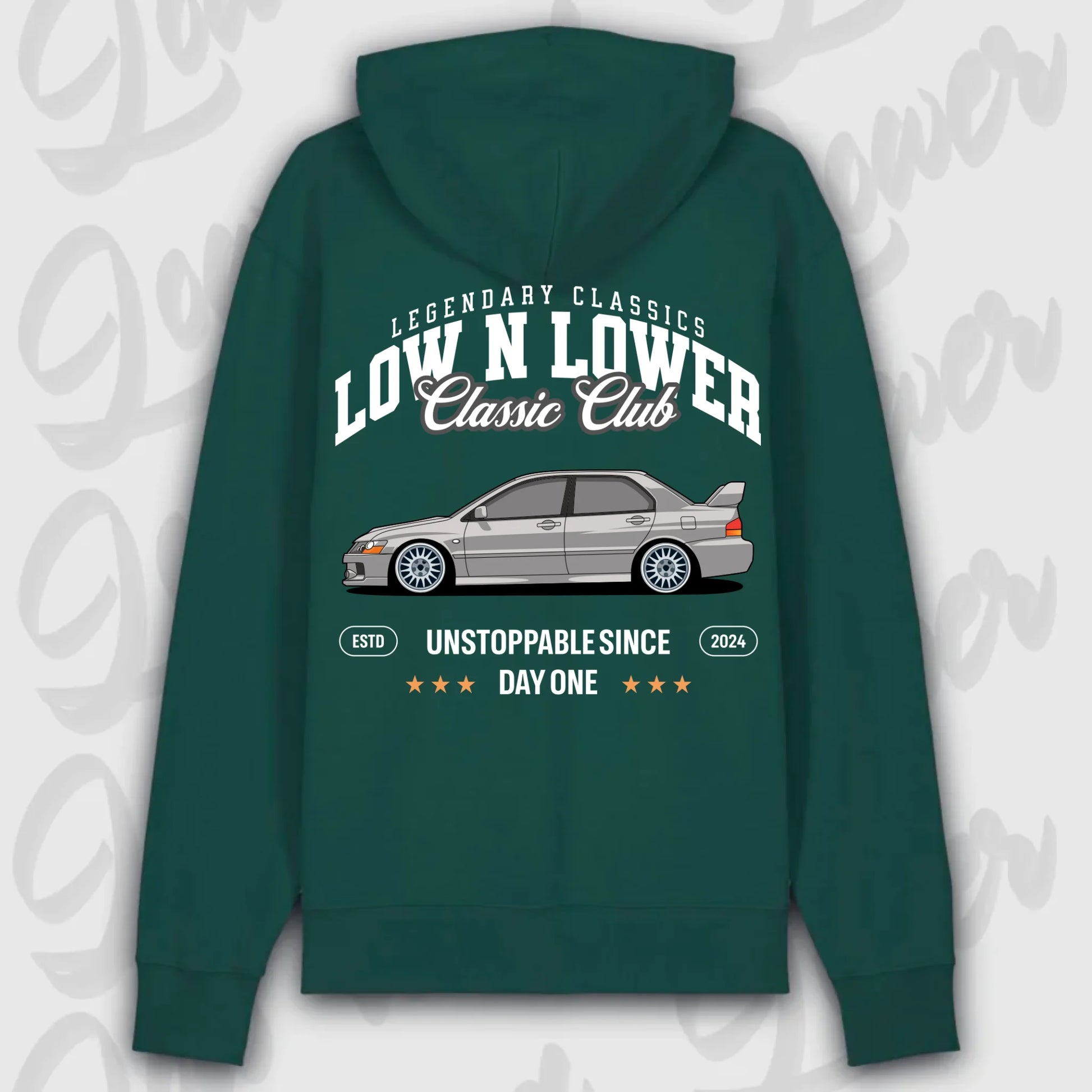 Hoodie Evo 9 - personalisierbar Premium Hoodie Glazed-Green