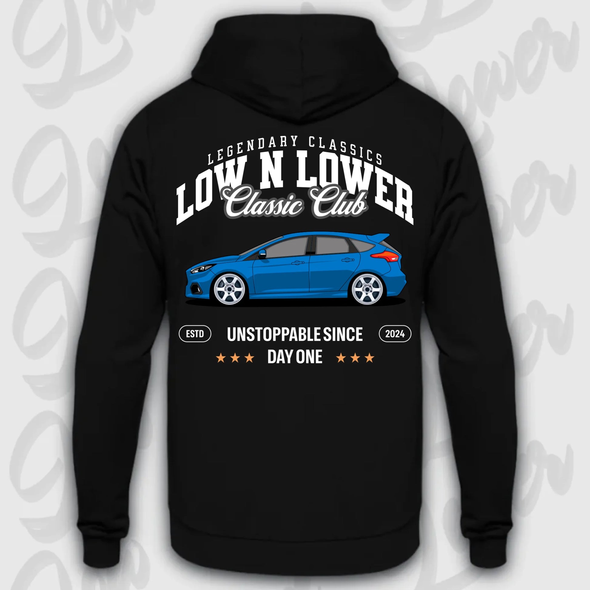 Hoodie Focus Mk 3 - personalisierbar Standard Hoodie Deep-Black