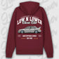 Hoodie Evo 9 - personalisierbar Premium Hoodie Burgundy