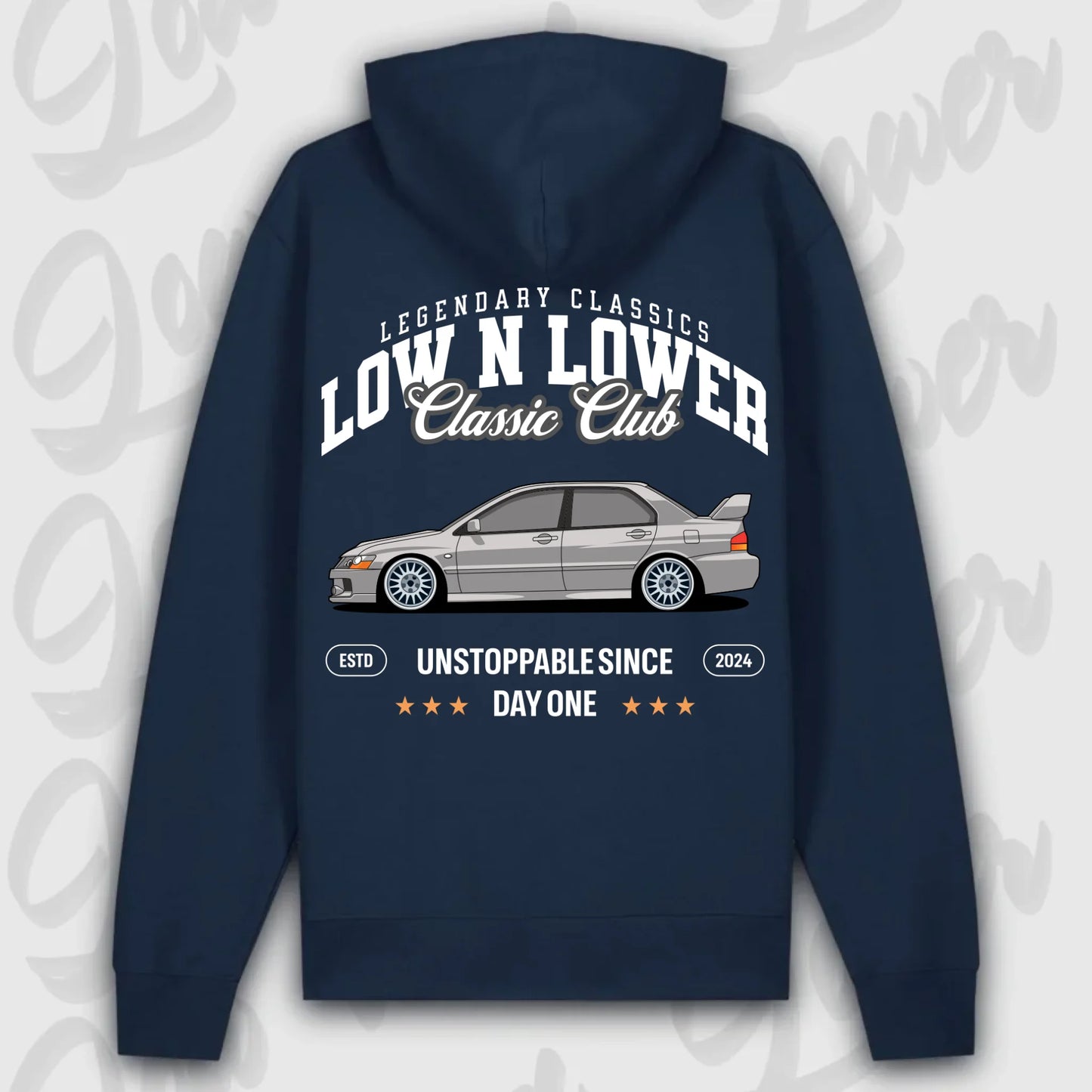 Hoodie Evo 9 - personalisierbar Premium Hoodie French-Navy