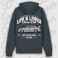 Hoodie Evo 9 - personalisierbar Premium Hoodie India-Ink-Grey
