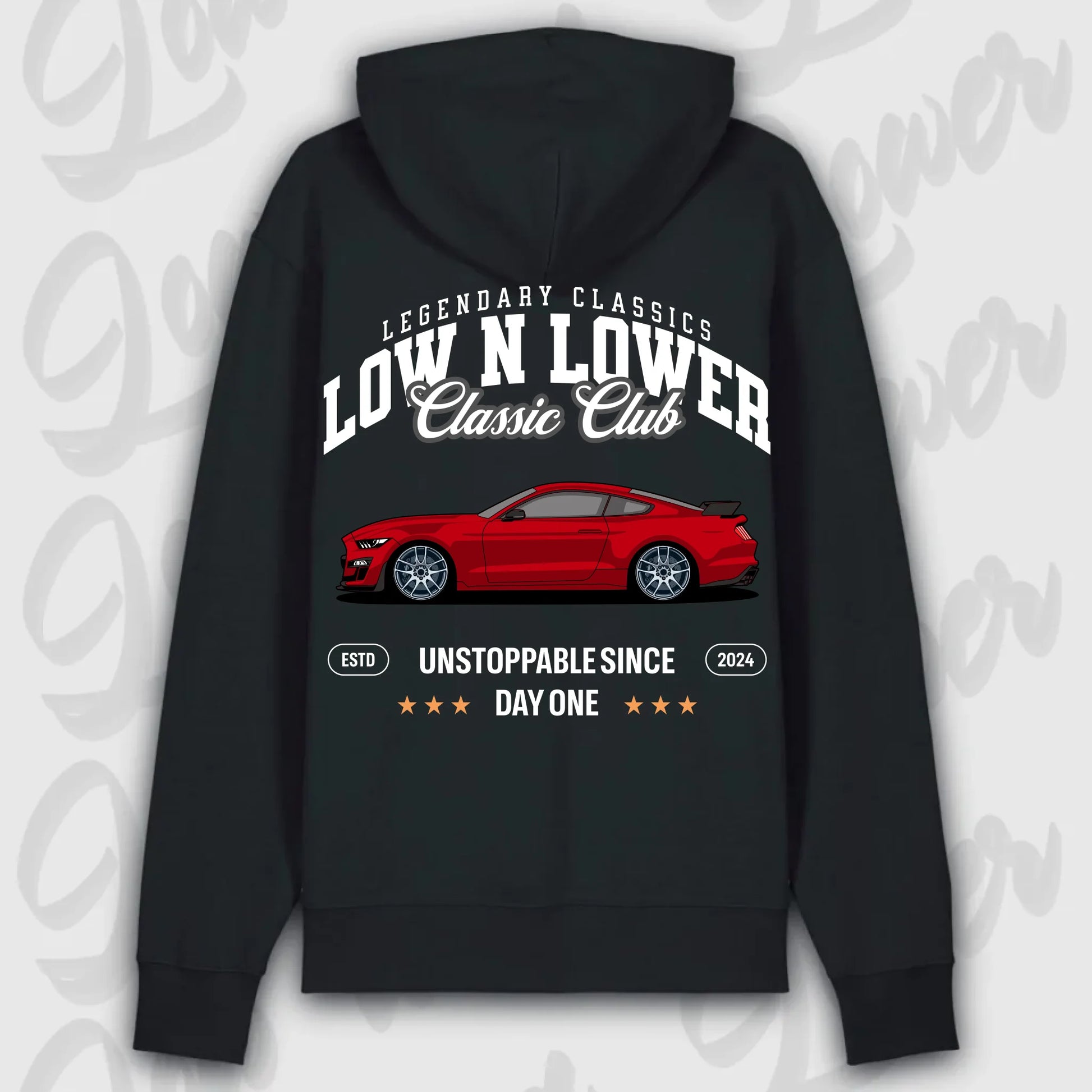 Hoodie Mustang 2020 - personalisierbar Premium Hoodie Black
