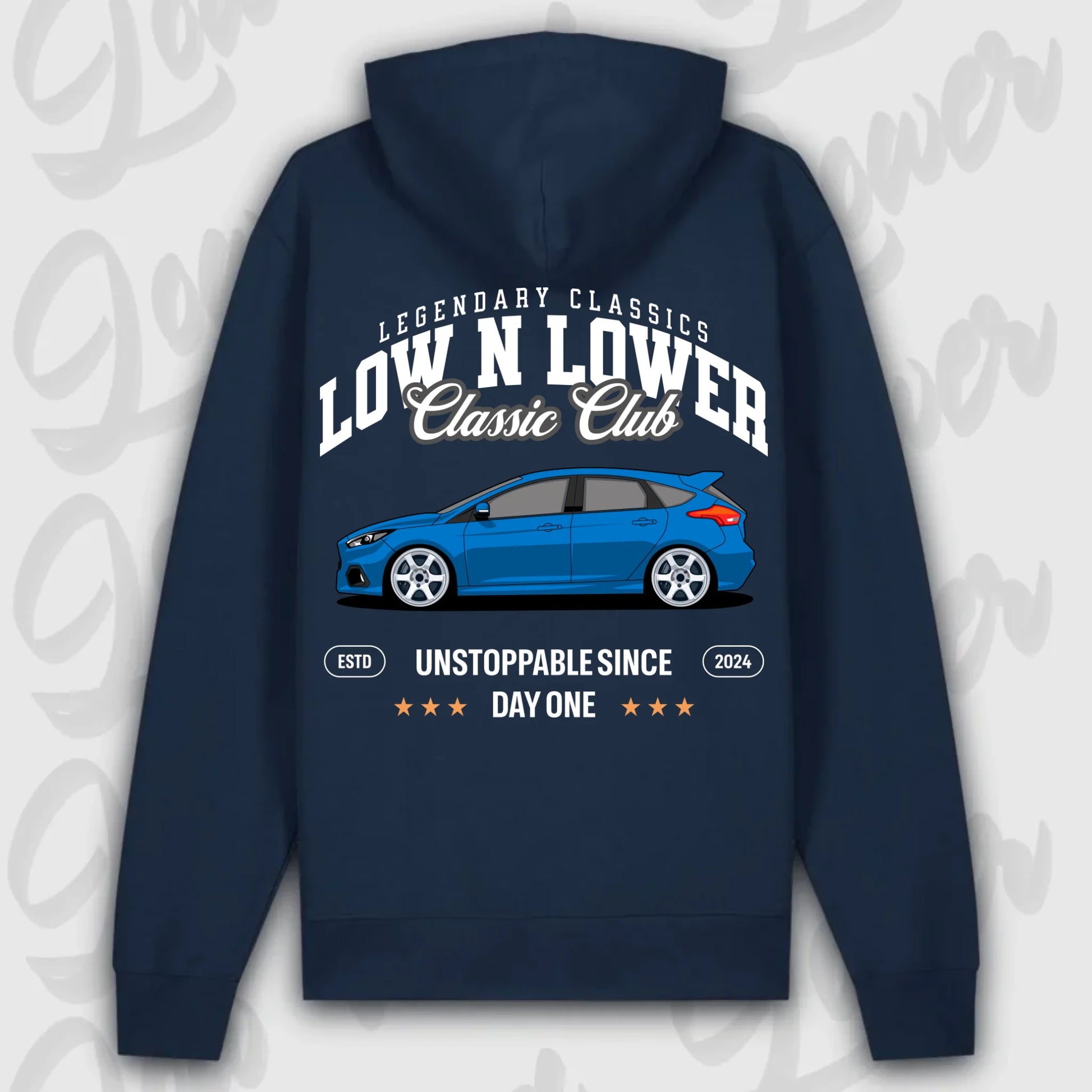 Hoodie Focus Mk 3 - personalisierbar Premium Hoodie French-Navy
