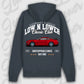 Hoodie Mustang 2020 - personalisierbar Premium Hoodie India-Ink-Grey