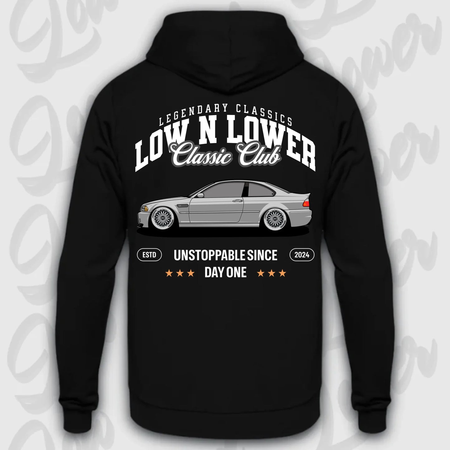 Hoodie M3 E46 - personalisierbar Standard Hoodie Deep-Black