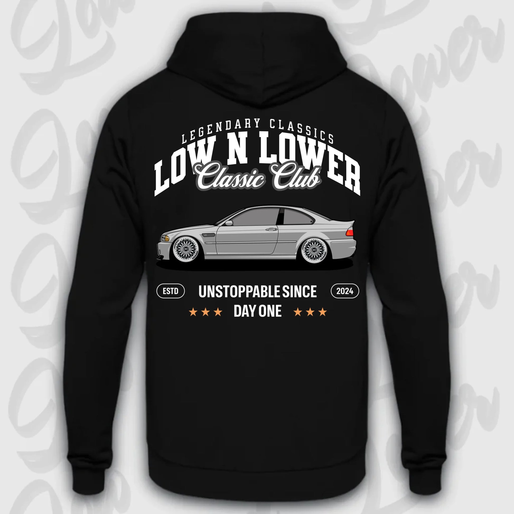 Hoodie M3 E46 - personalisierbar Standard Hoodie Deep-Black