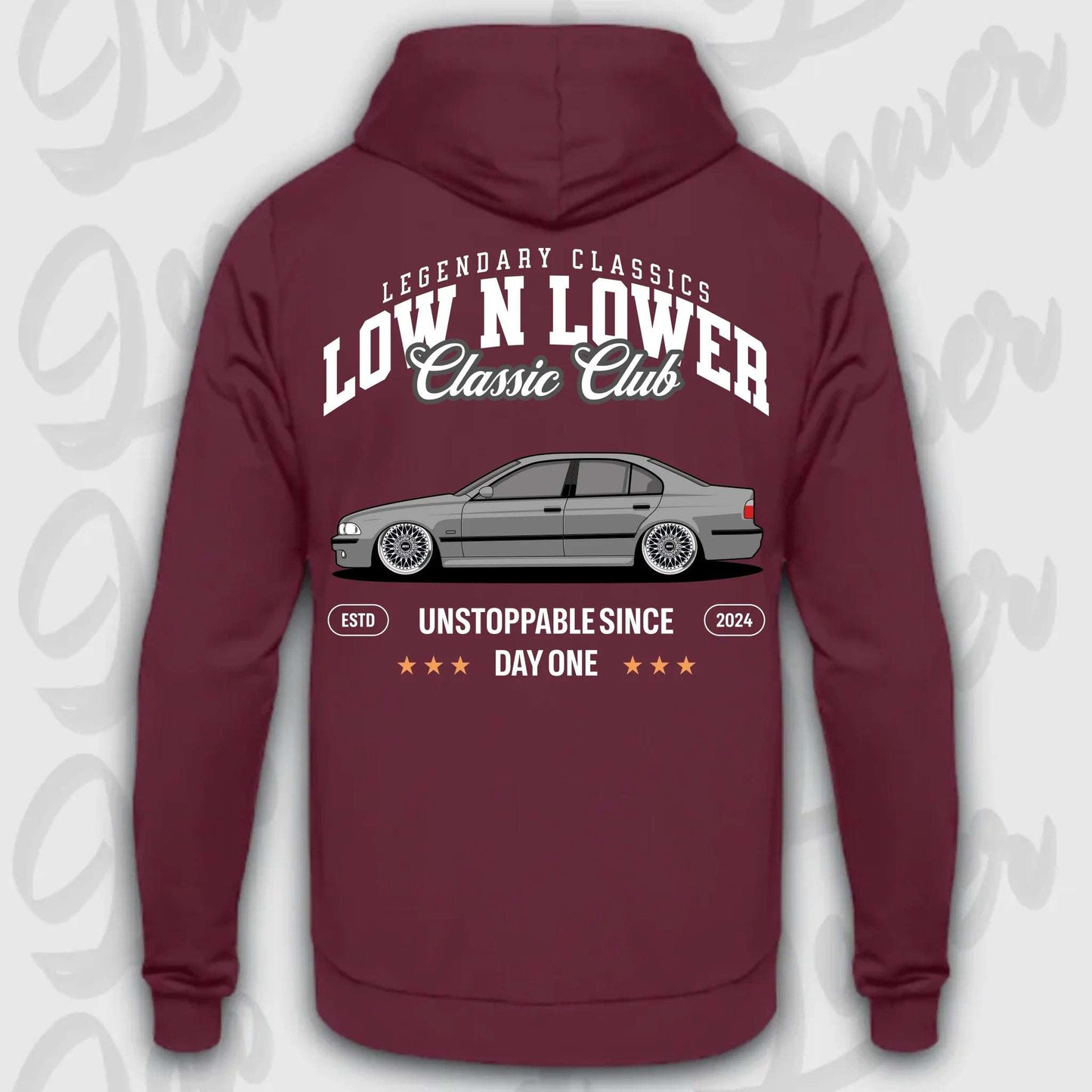 Hoodie E39 - personalisierbar Standard Hoodie Burgundy