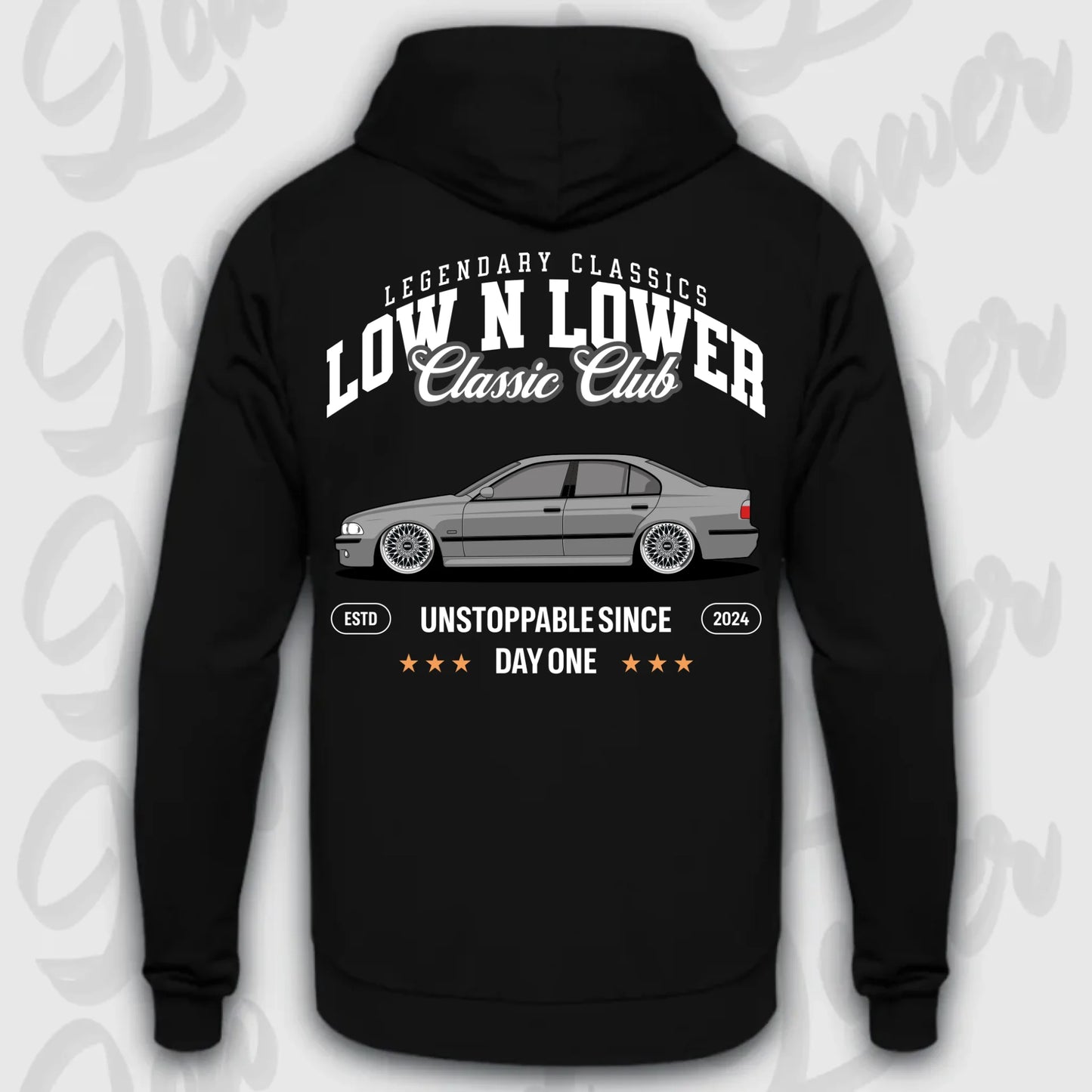 Hoodie E39 - personalisierbar Standard Hoodie Deep-Black