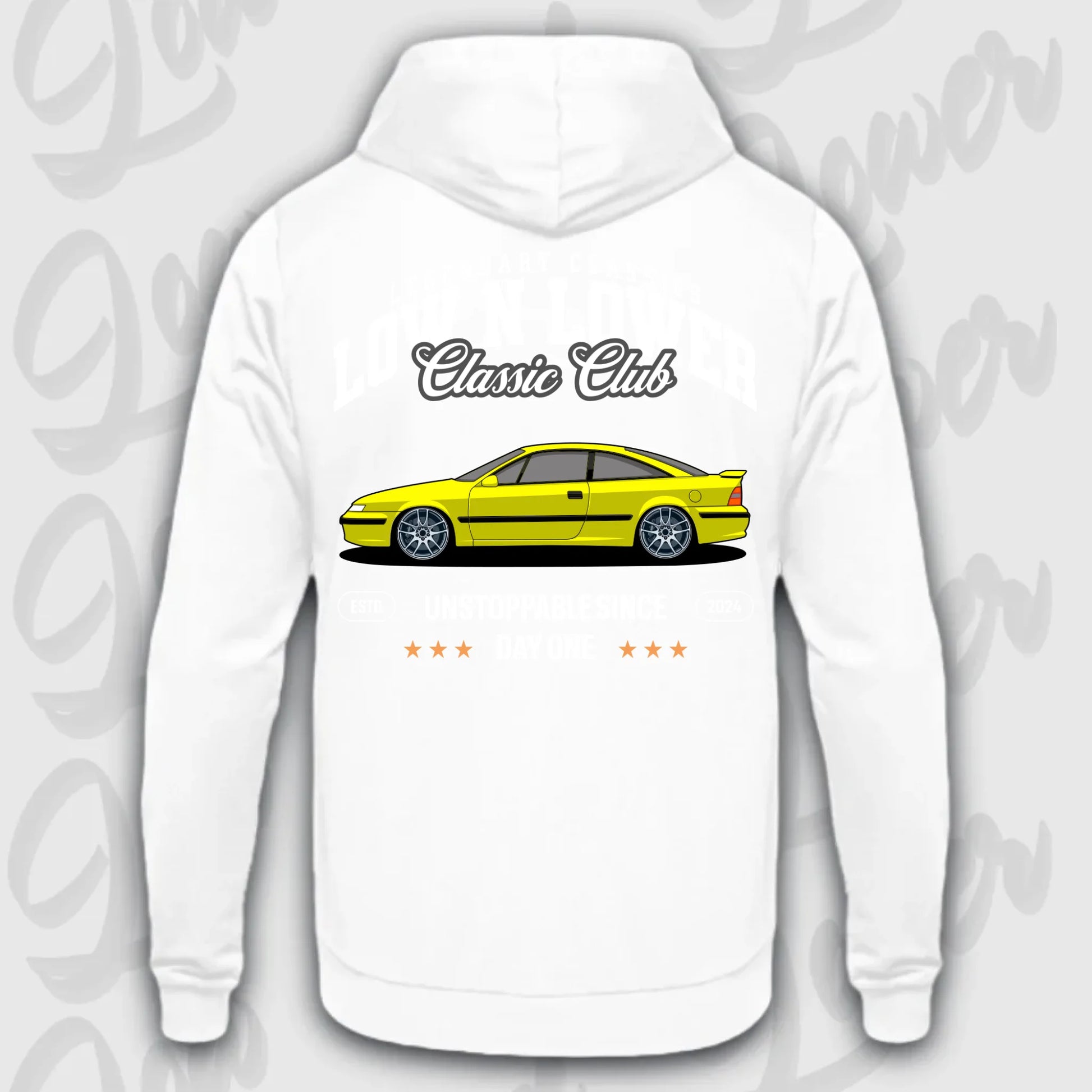 Hoodie Calibra - personalisierbar Standard Hoodie Arctic-White