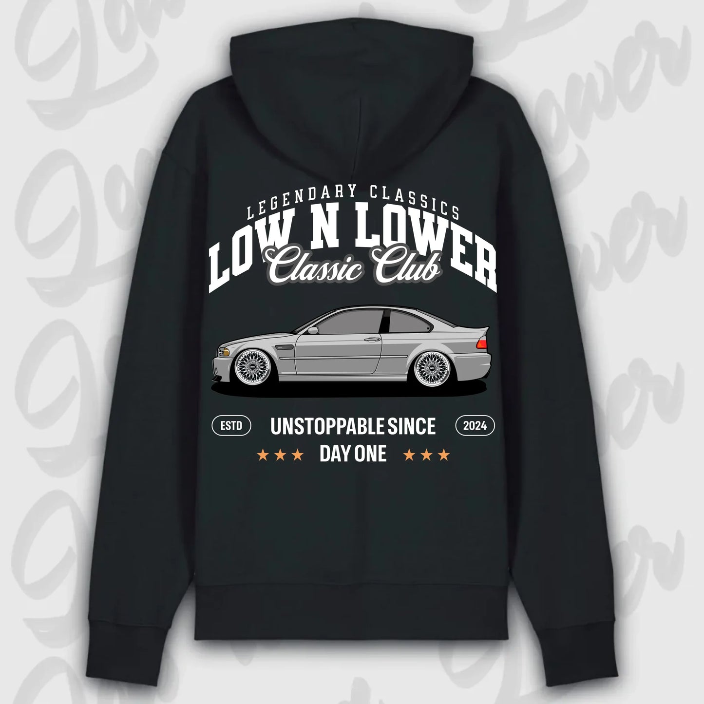 Hoodie M3 E46 - personalisierbar Premium Hoodie Black