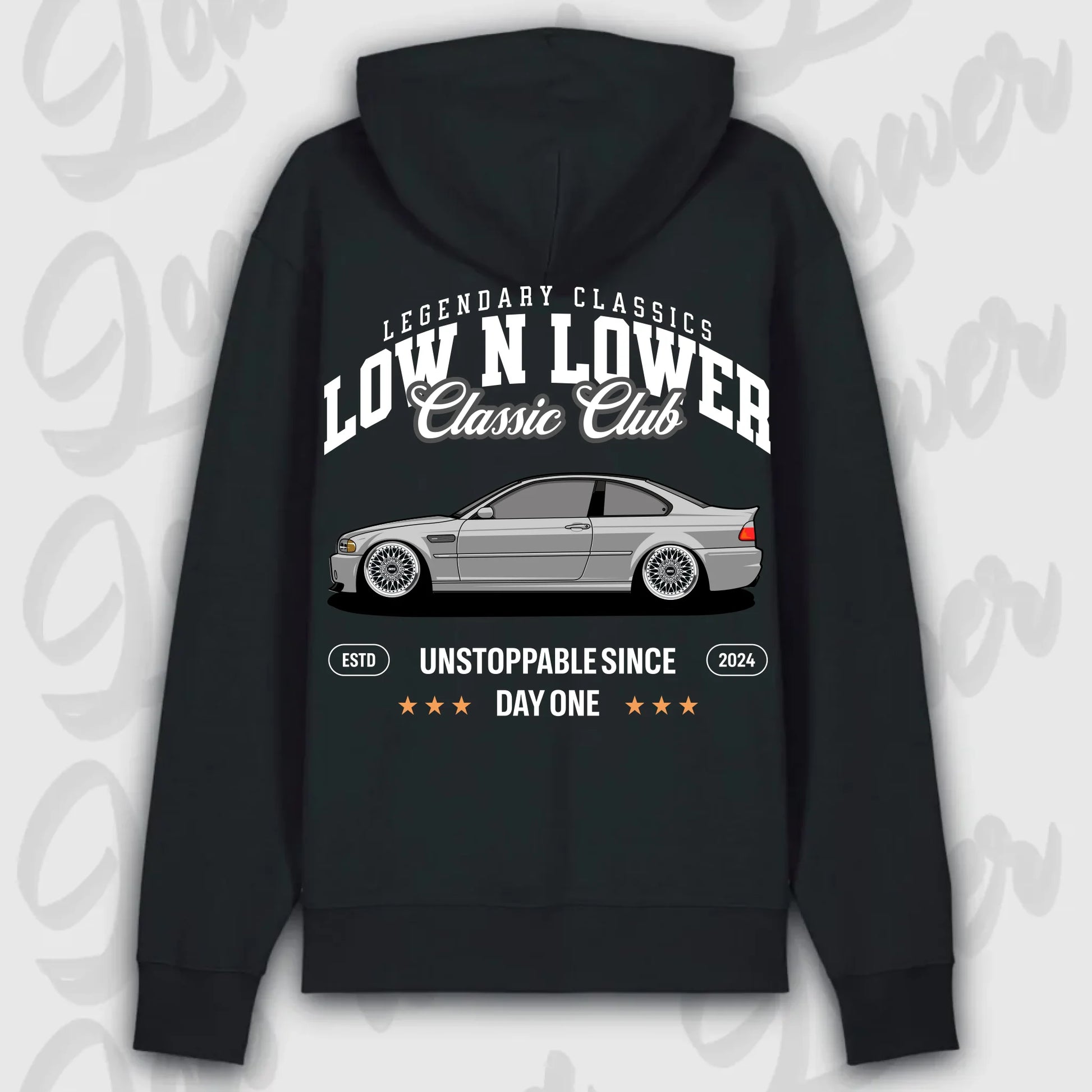 Hoodie M3 E46 - personalisierbar Premium Hoodie Black