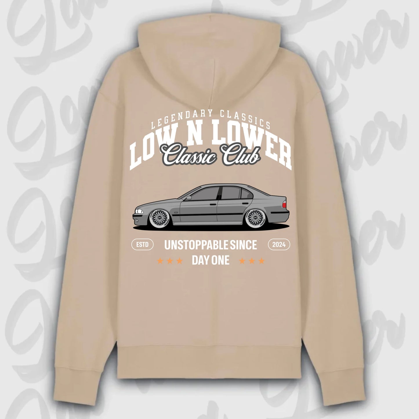 Hoodie E39 - personalisierbar Premium Hoodie Desert-Dust