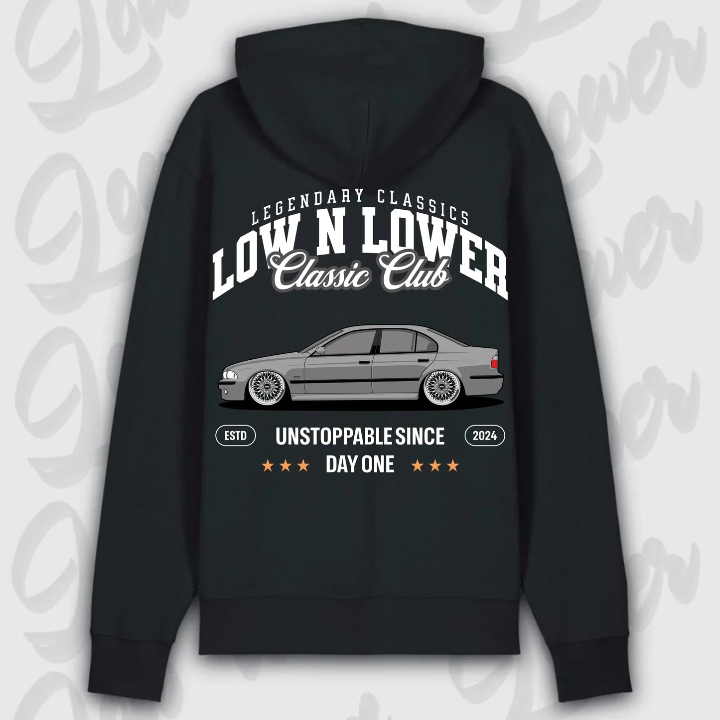Hoodie E39 - personalisierbar Premium Hoodie Black