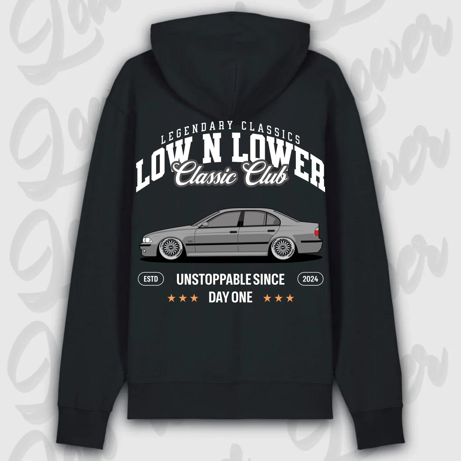 Hoodie E39 - personalisierbar Premium Hoodie Black