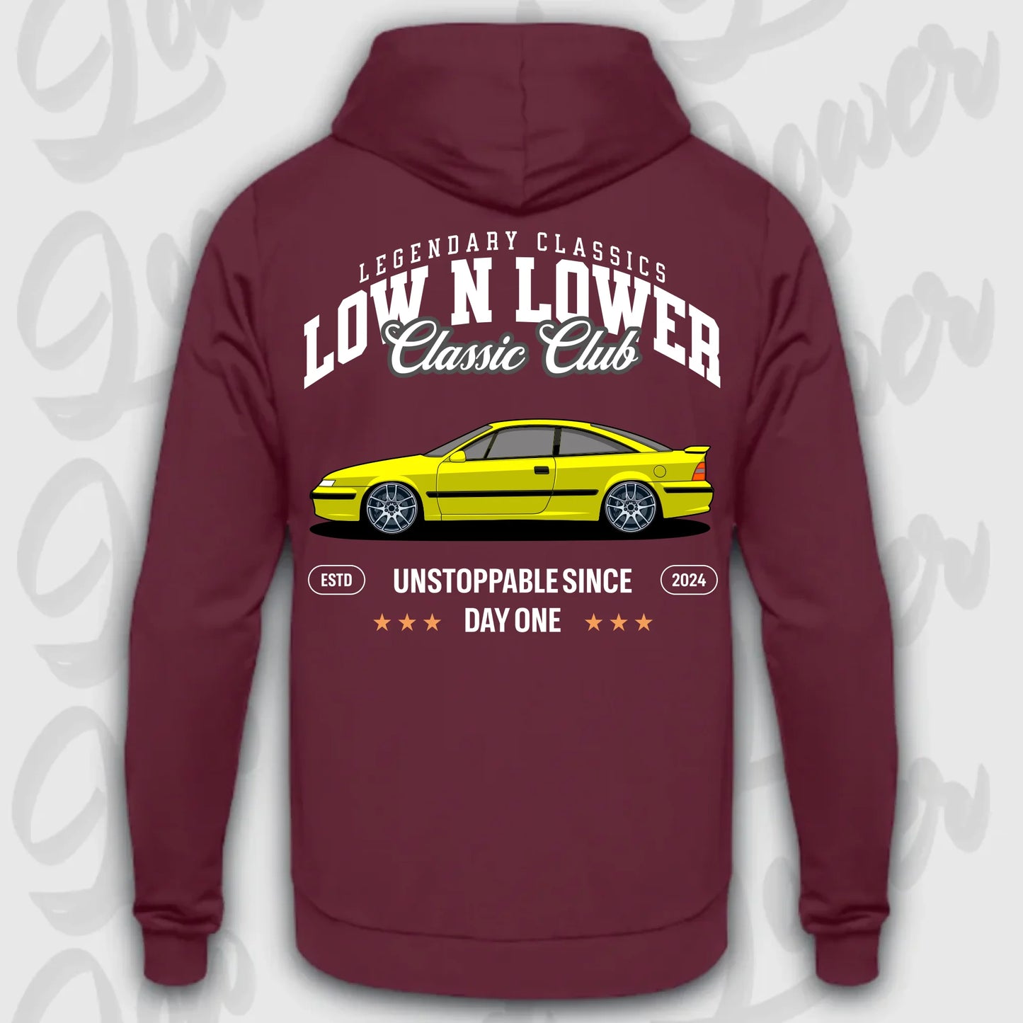 Mockup Stand hoodie teeinblue - Shirt 4