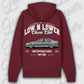 Hoodie E39 - personalisierbar Premium Hoodie Burgundy