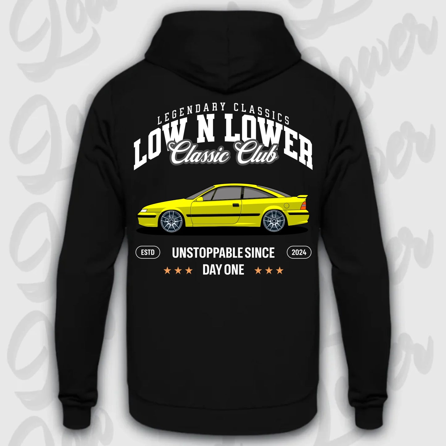 Hoodie Calibra - personalisierbar Standard Hoodie Deep-Black