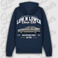 Hoodie E39 - personalisierbar Premium Hoodie French-Navy