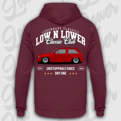 Hoodie Corsa A - personalisierbar Standard Hoodie Burgundy