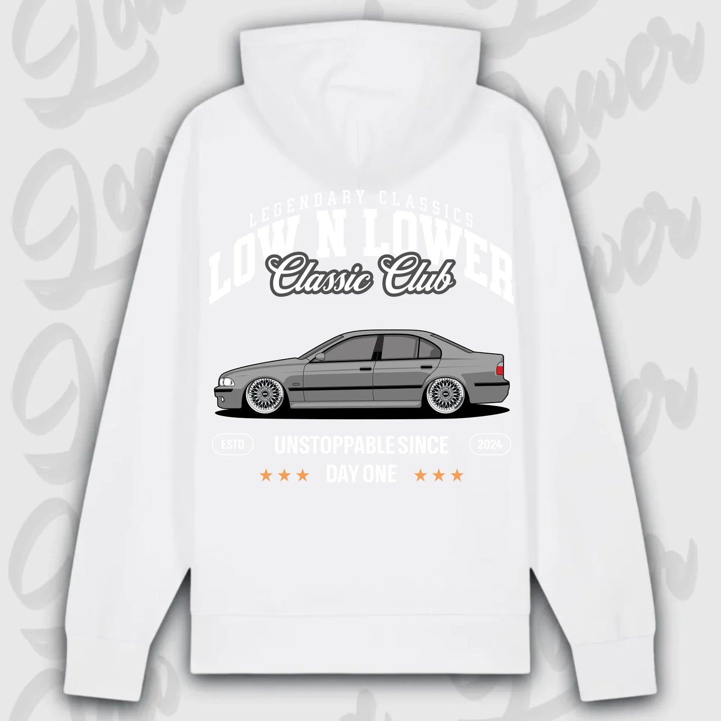 Hoodie E39 - personalisierbar Premium Hoodie White
