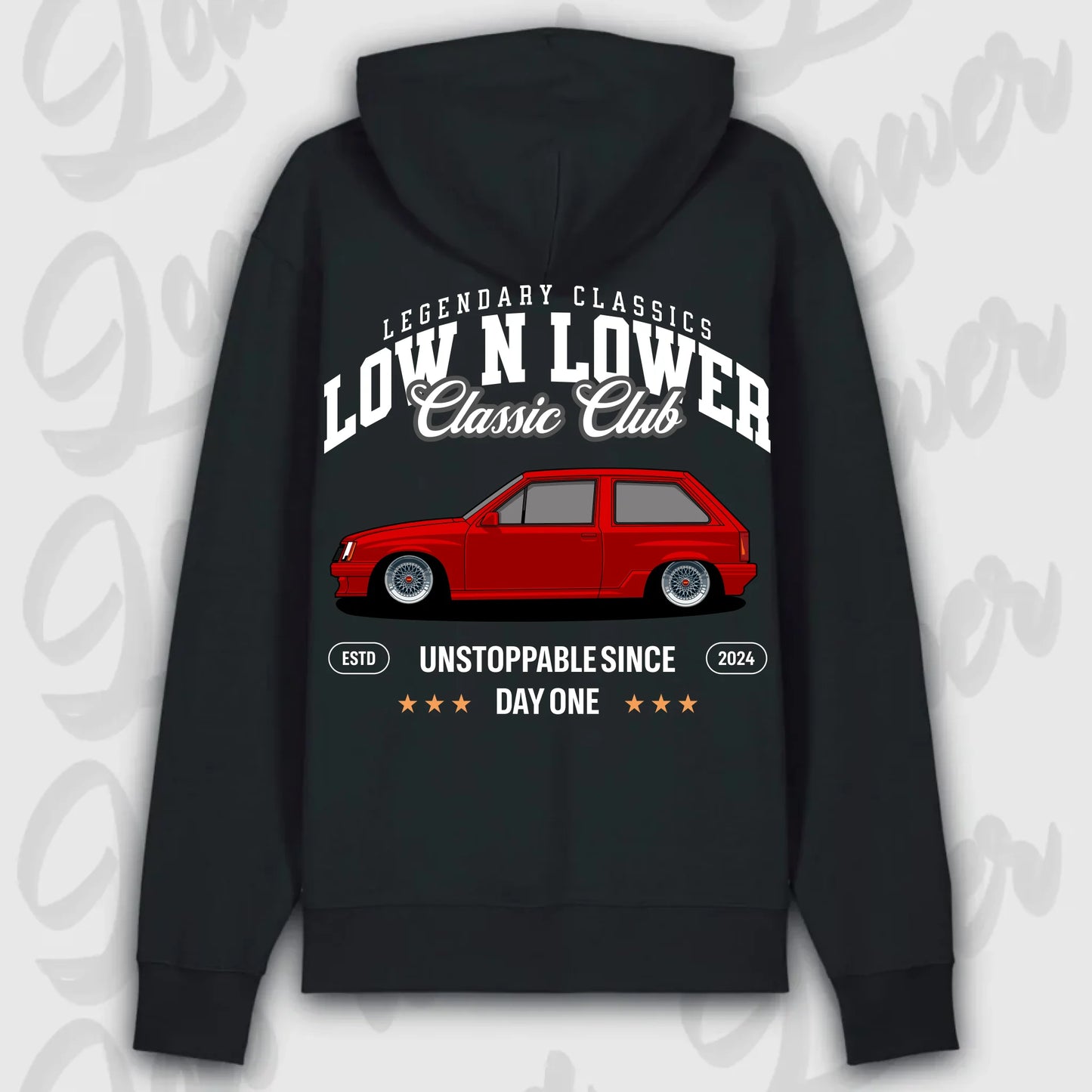 Hoodie Corsa A - personalisierbar Premium Hoodie Black