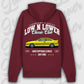 Hoodie Calibra - personalisierbar Premium Hoodie Burgundy