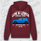 Hoodie MK5 - personalisierbar Premium Hoodie Burgundy