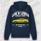 Hoodie Calibra - personalisierbar Premium Hoodie French-Navy