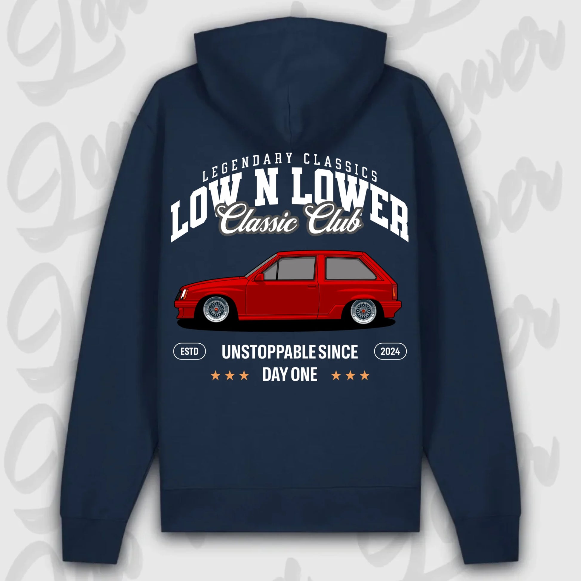 Hoodie Corsa A - personalisierbar Premium Hoodie French-Navy