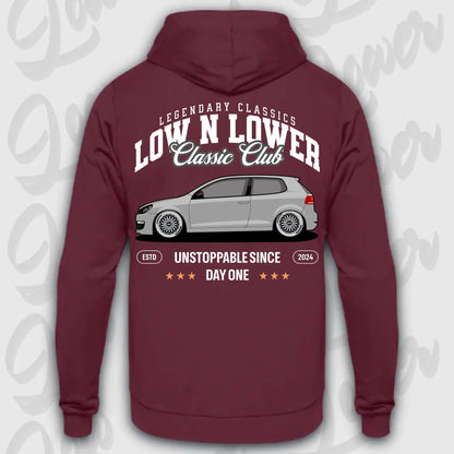 Hoodie MK6 - personalisierbar Standard Hoodie Burgundy