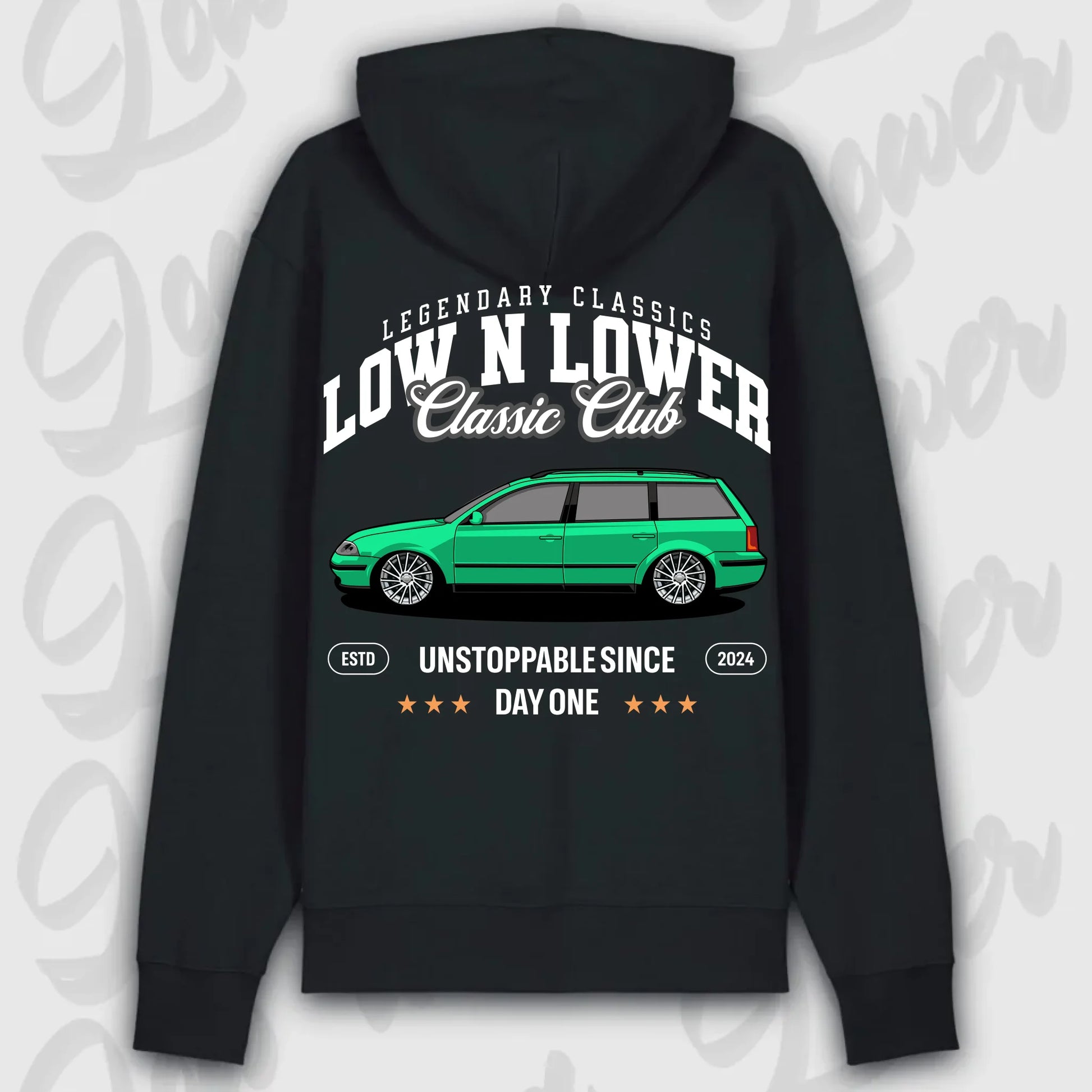 Hoodie Passat 3 BG - personalisierbar Premium Hoodie Black