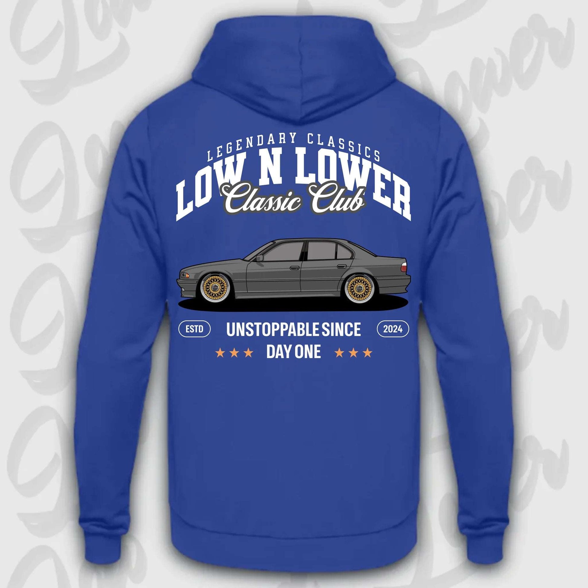 Hoodie E38 - personalisierbar Standard Hoodie Royal-Blue