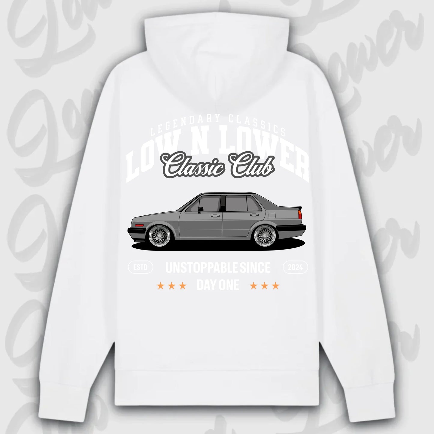 Hoodie Jetta 2 - personalisierbar Premium Hoodie White