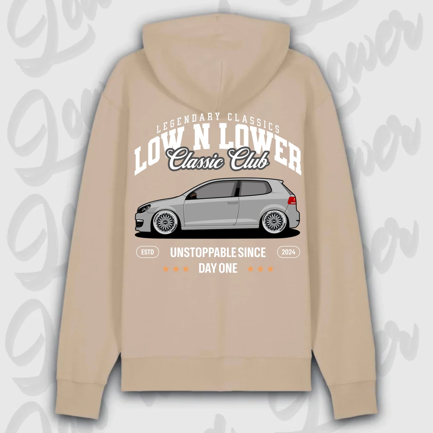 Hoodie MK6 - personalisierbar Premium Hoodie Desert-Dust