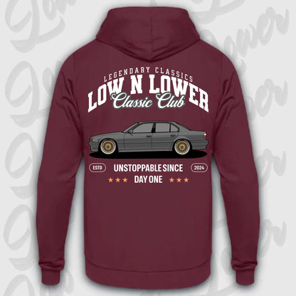 Hoodie E38 - personalisierbar Standard Hoodie Burgundy