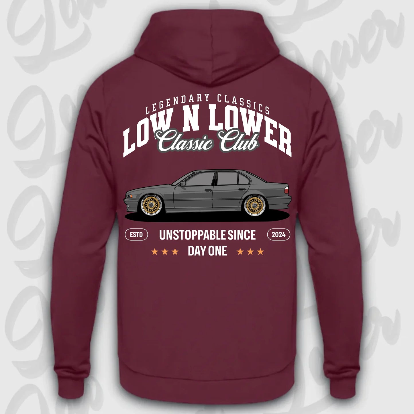 Mockup Stand hoodie teeinblue - Shirt 4