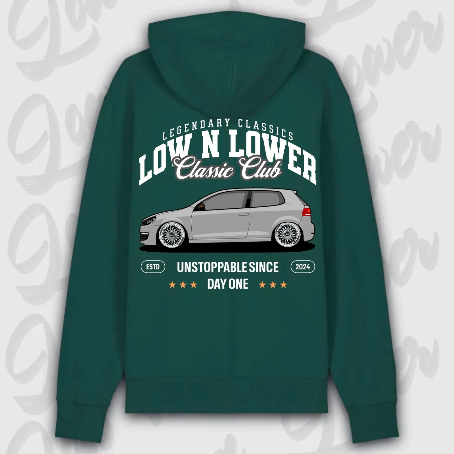 Hoodie MK6 - personalisierbar Premium Hoodie Glazed-Green