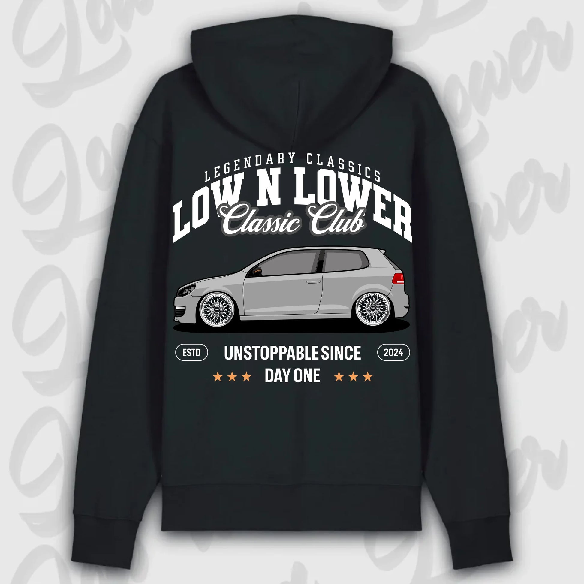 Hoodie MK6 - personalisierbar Premium Hoodie Black