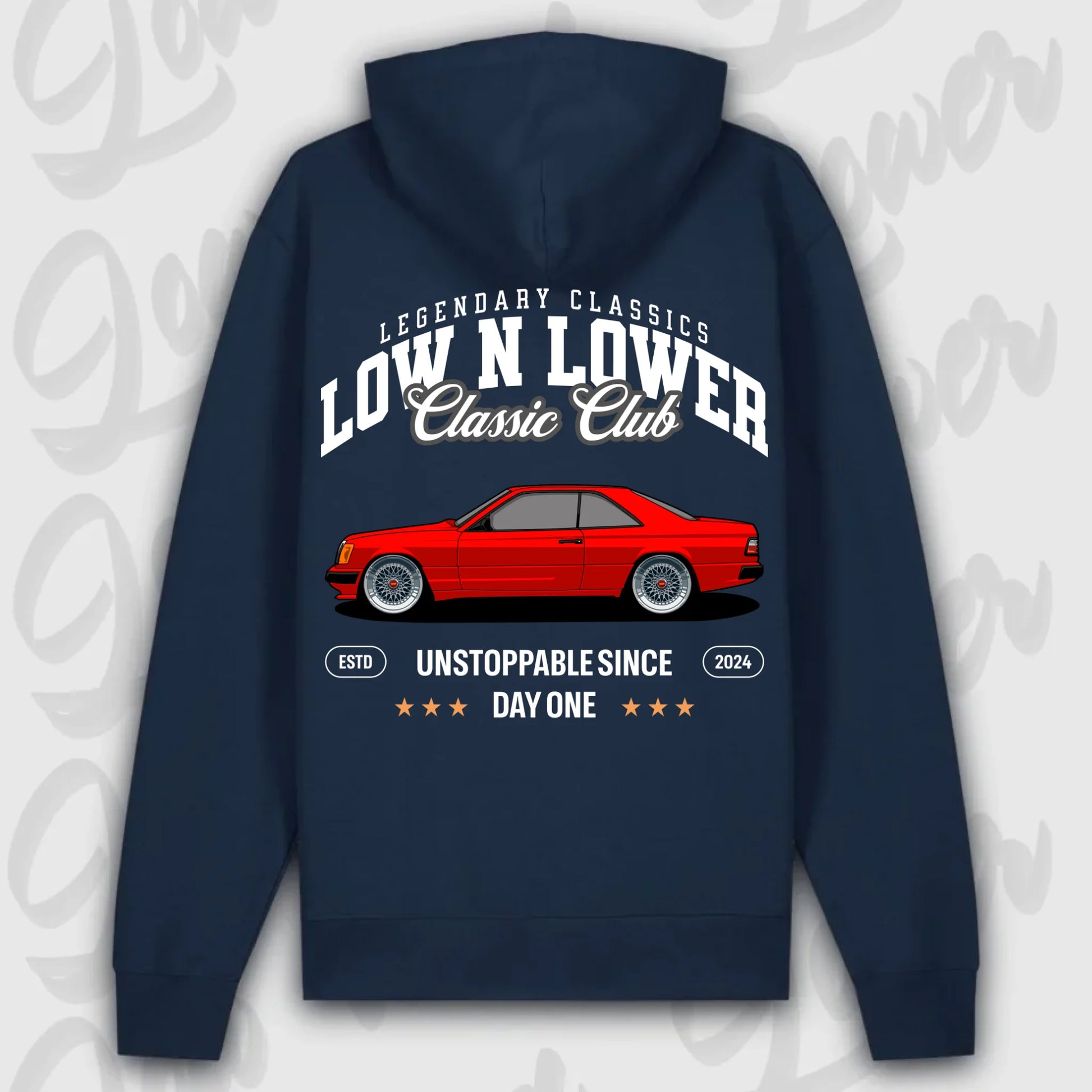 Hoodie w125 Coupe - personalisierbar Premium Hoodie French-Navy