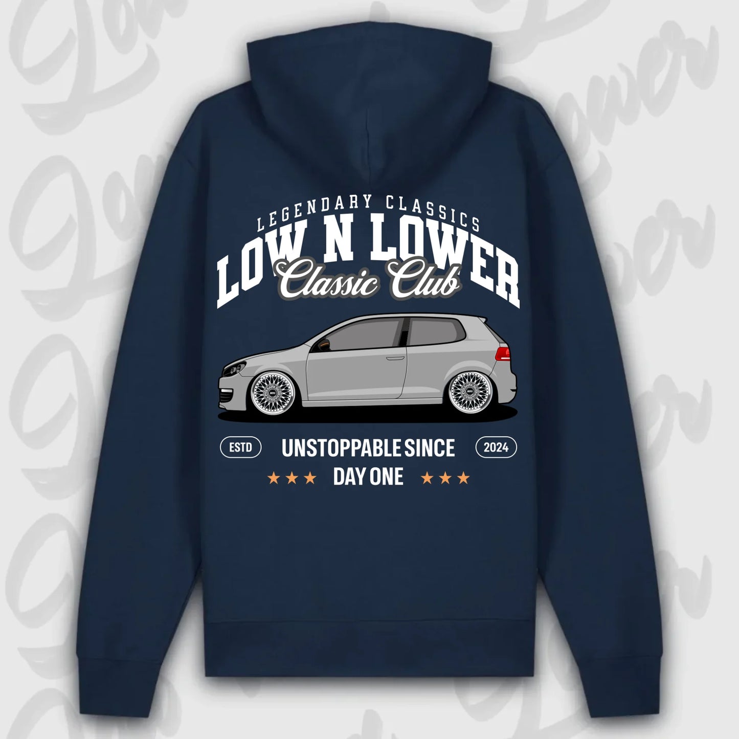 Hoodie MK6 - personalisierbar Premium Hoodie French-Navy