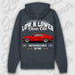 Hoodie w125 Coupe - personalisierbar Premium Hoodie India-Ink-Grey
