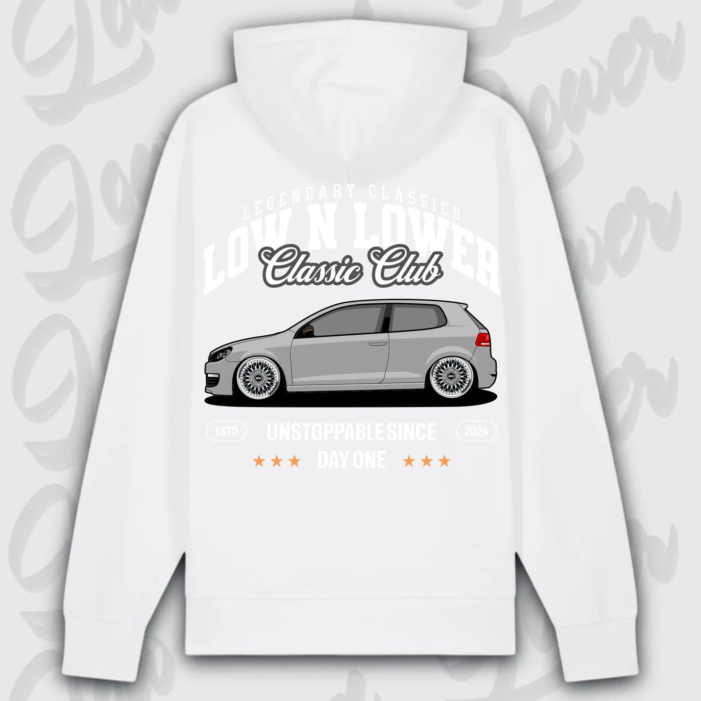 Hoodie MK6 - personalisierbar Premium Hoodie White
