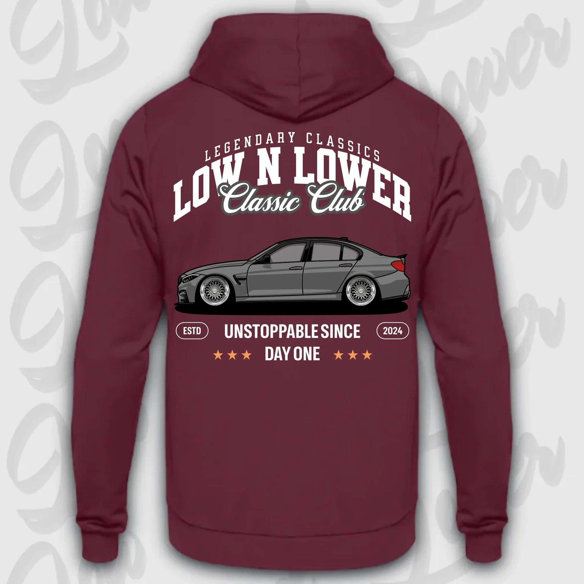 Hoodie F-82 - personalisierbar Standard Hoodie Burgundy
