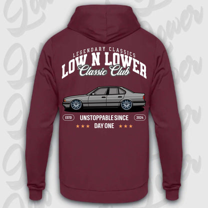 Hoodie E34 - personalisierbar Standard Hoodie Burgundy