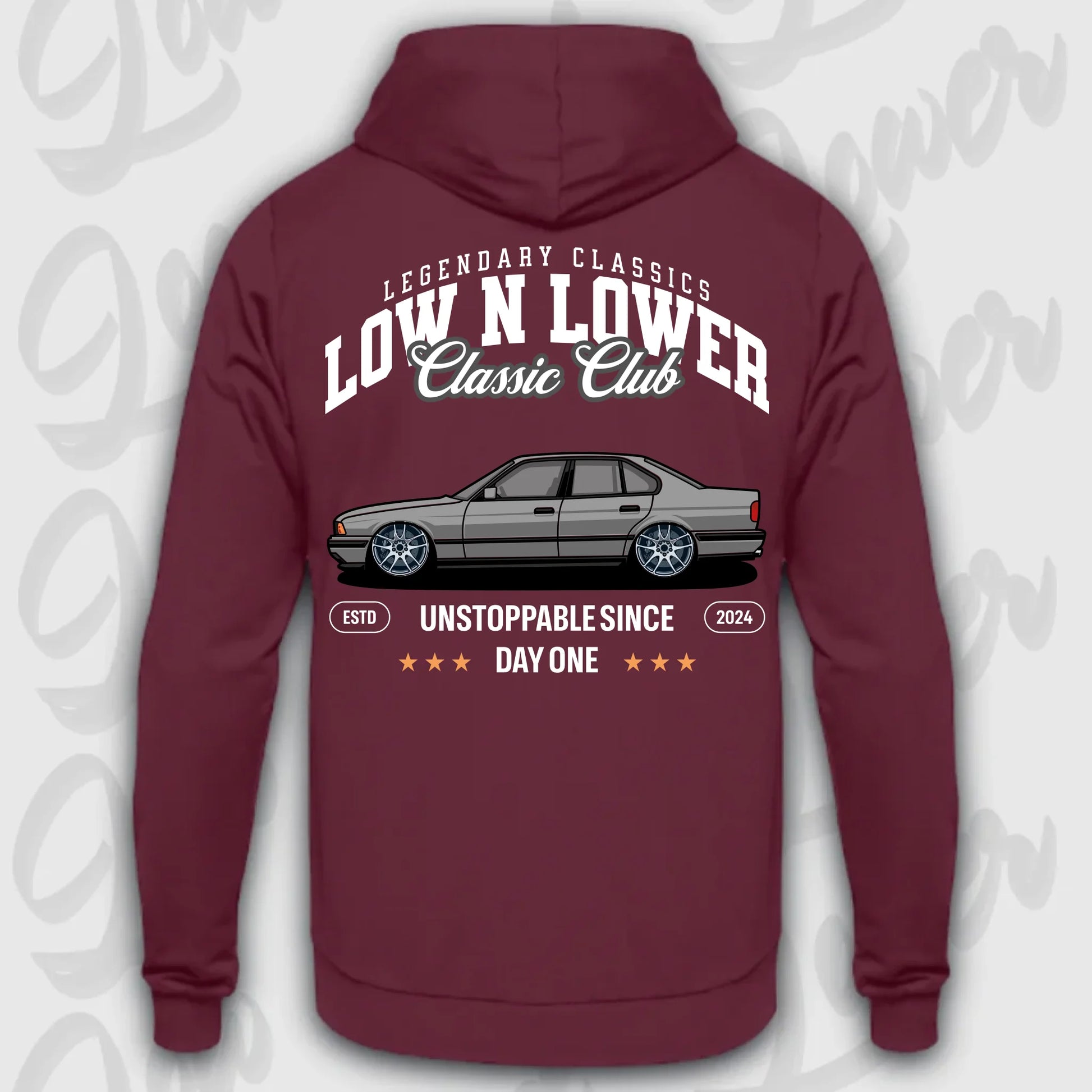 Mockup Stand hoodie teeinblue - Shirt 4