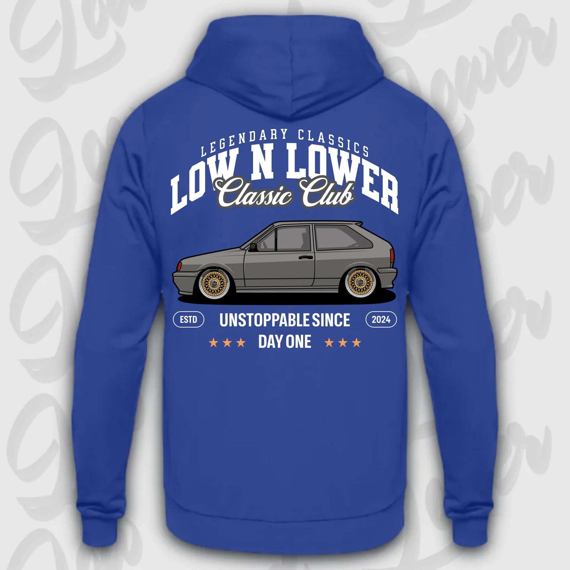 Hoodie Polo 2F - personalisierbar Standard Hoodie Royal-Blue