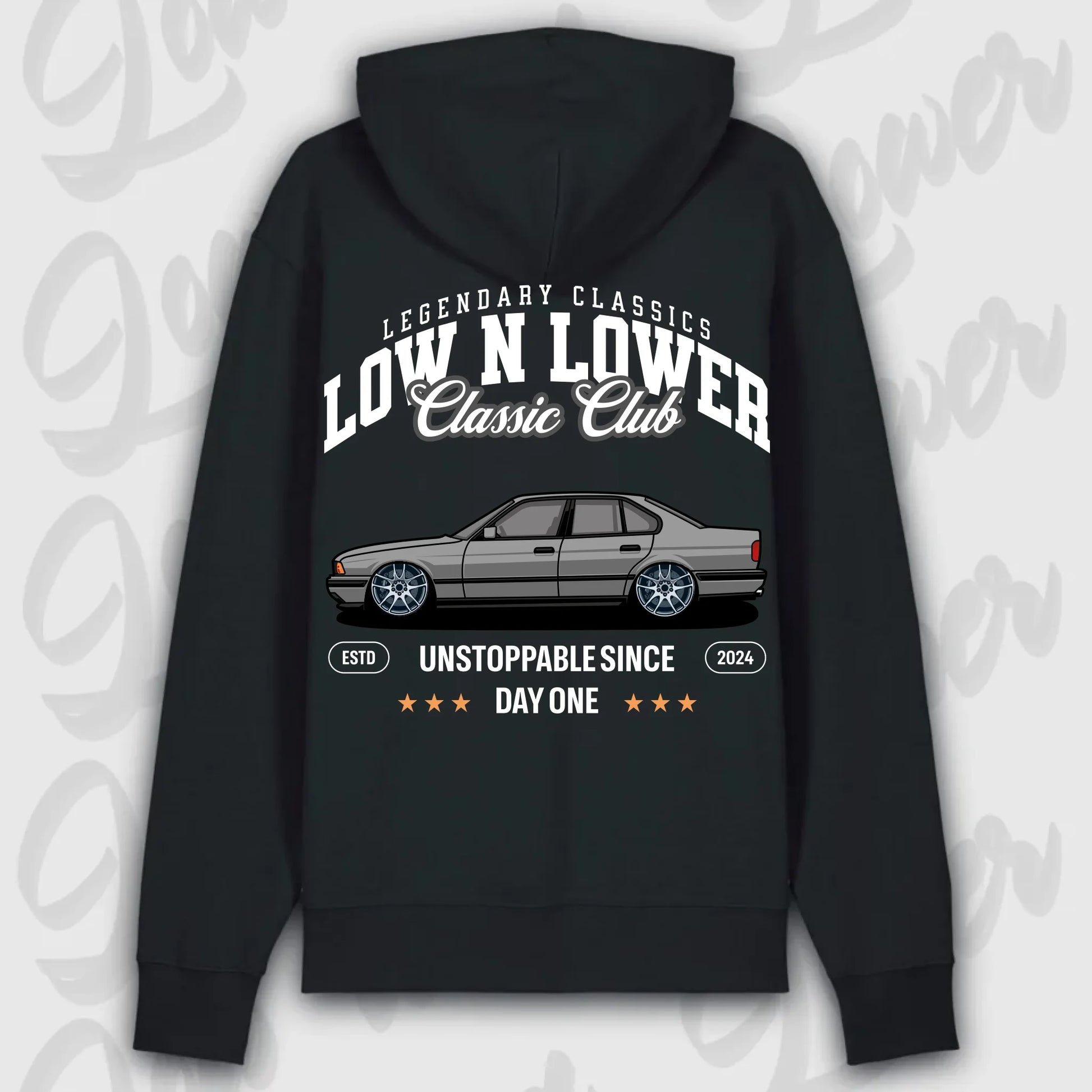Hoodie E34 - personalisierbar Premium Hoodie Black