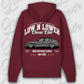 Hoodie F-82 - personalisierbar Premium Hoodie Burgundy
